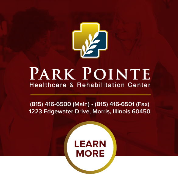 link to Park Pointe Healthcare & Rehabilitation Center Phone 815-416-6500, Fax 815-416+6501. 1223 Edgewater Drive, Morris Illinois 60450
